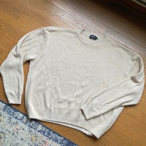 Boohoo Man Sweater Cream